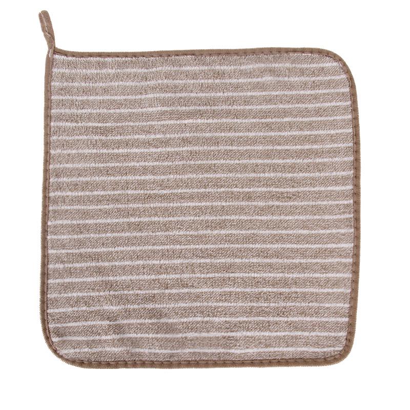 Bamboo Charcoal Dish Cloth - Absorbent, Lint-Free & Easy-Cleaning for Household Use