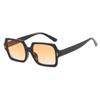 Vintage Square Sunglasses Women Frame Female Rectangle Sun Glasses Gradient Brown Retro Designer Style Eyewear Oculos De Sol