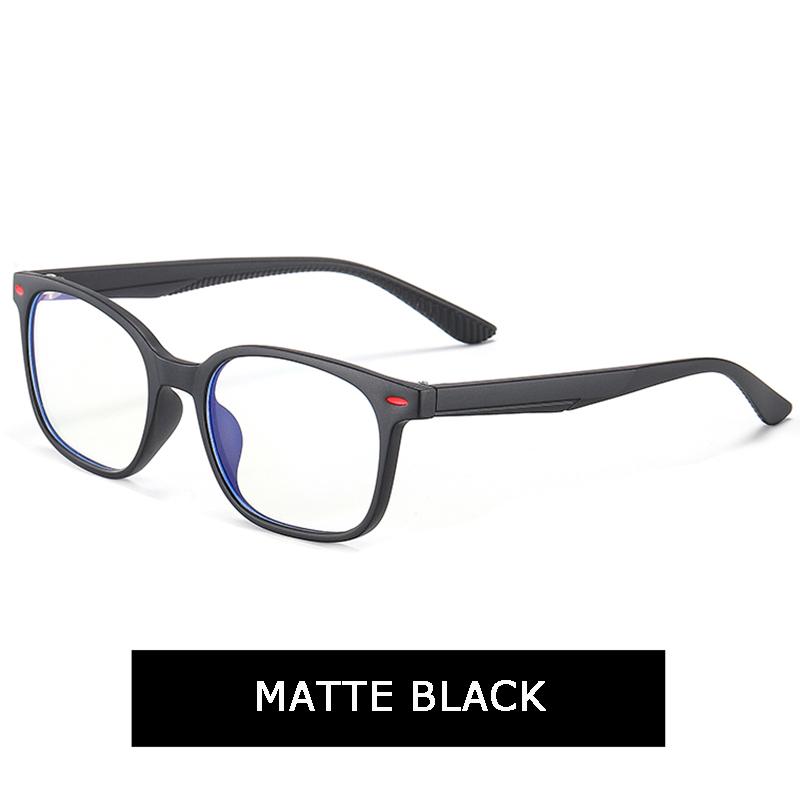 Maxjuli Youth Blue Light Blocking Glasses For Boys Girls Square Rivets  Flexible Rubber Optical Frame Eyewear Uv 6604
