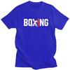 Boxing T Shirt Men Women Short Sleeve Boxers Marital Arts Tshirt Streetwear Casual Graphic Tee  Pure Cotton Slim Fit Clothing