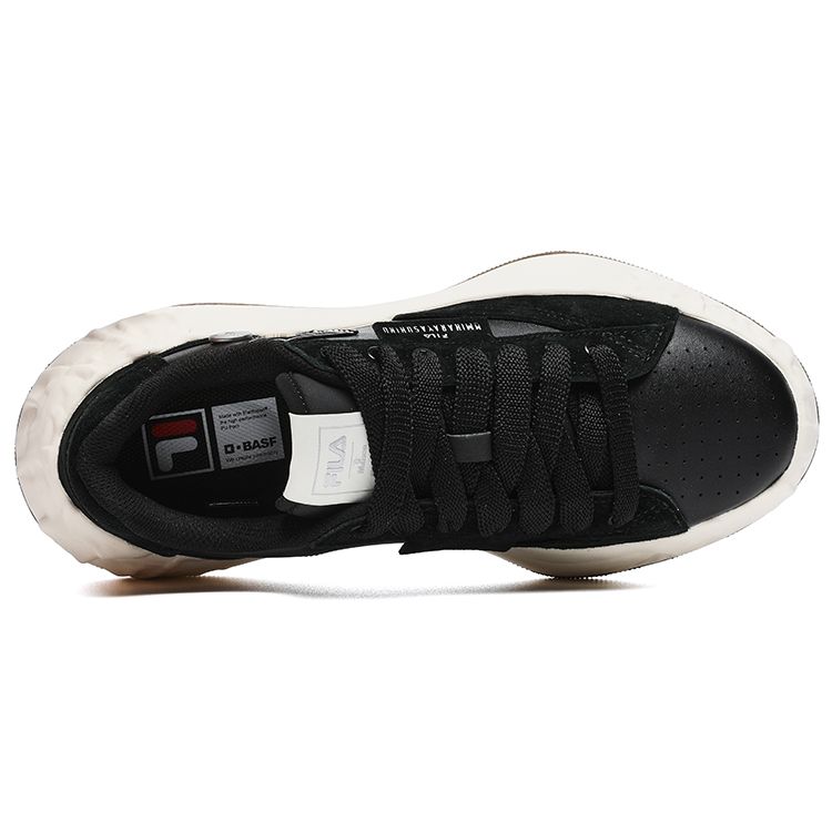 Mihara Yasuhiro X Fila FM-20 Fashion Thick Sole Casual Low Top Sneakers Men Sneakers Black White F12M234207FBK