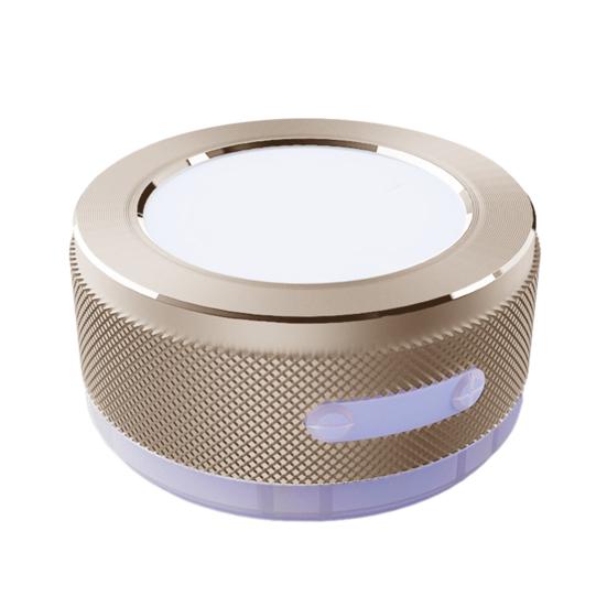 Bone Conduction Bluetooth-compatible Speaker with RGB Light USB Rechargeable Stereo Sound Mini Surface Adsorption Wireless Speaker