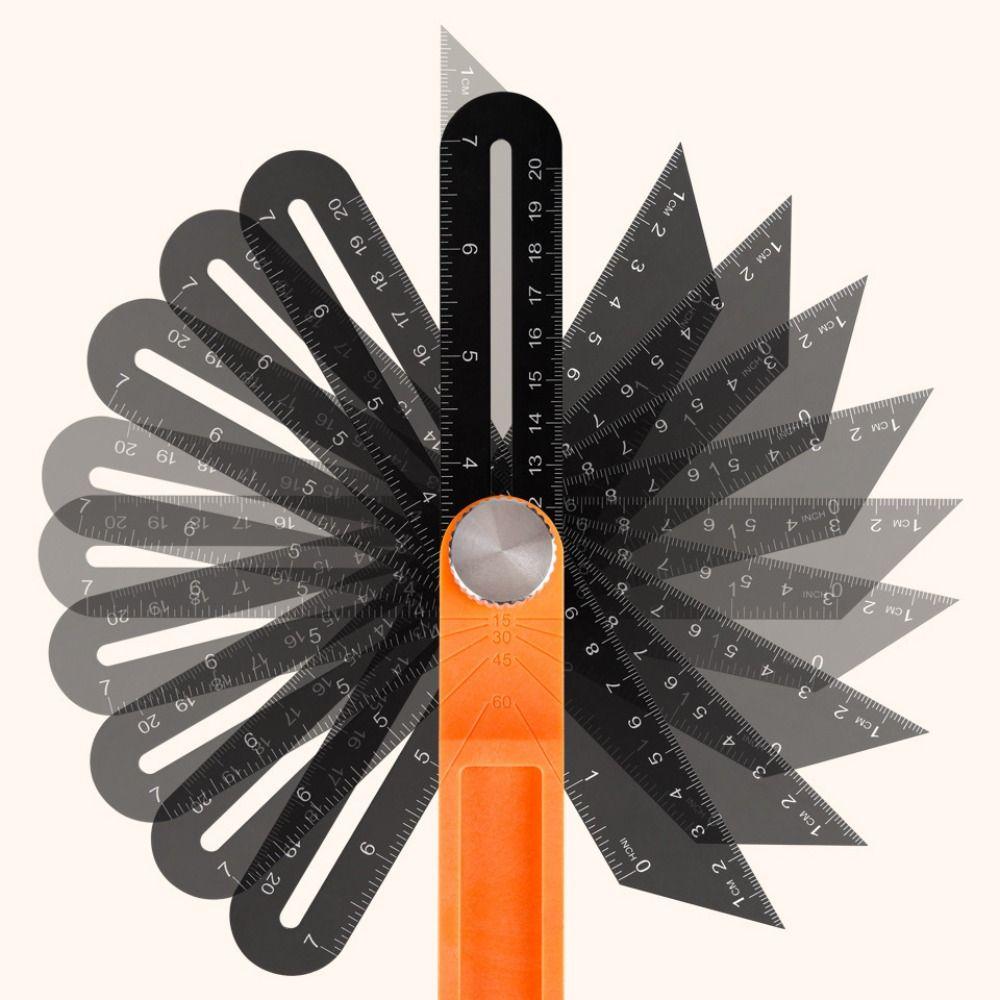 High Precision Measuring Tool Detachable Right Angle Ruler Versatile T-Shape Ruler  Woodworking