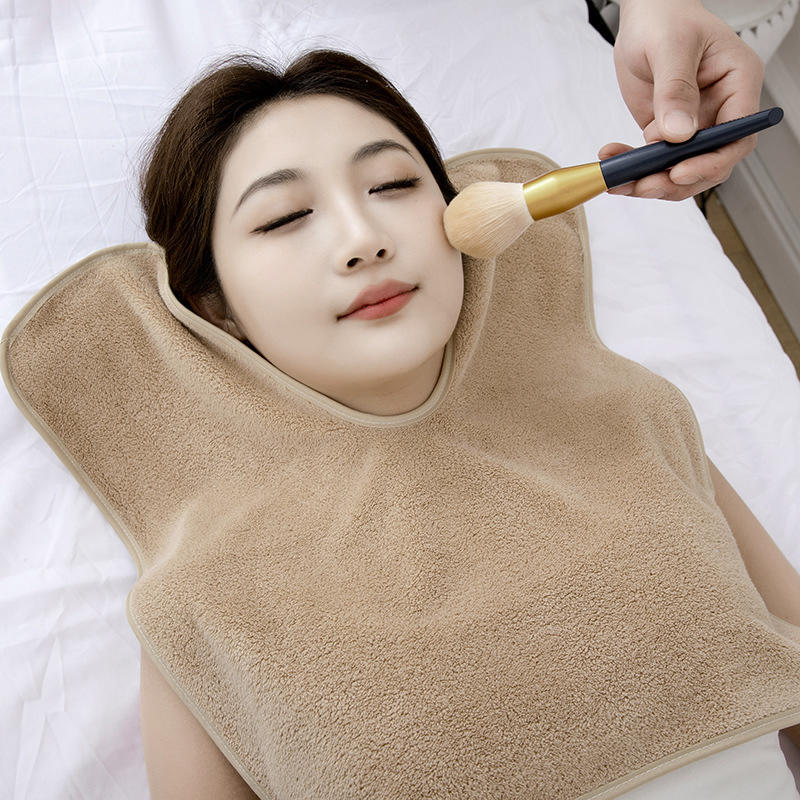 U-Shaped Beauty Towel - Ultra-Fine Fiber Facial Quick-Dry Towel, Super Soft Highly Absorbent for Salon Spa Massage Skincare Use