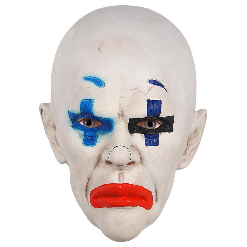 Thrilling Halloween Latex Clown Mask