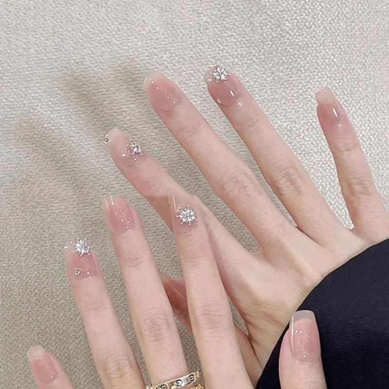 50Pcs 3D Mini Flat Back Oval/Rhombus Multiple Style Nail Art Rhinestones Clear Sparkling Diamond Nail Charms Nail Art Gemstones