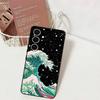 The Great Wave Off Kanagawa Art Phone Case For Samsung S 24 Fe 25 Ultra Plus 20 Lite 21 30 22 23 24 22 Ultra 5G Fundas