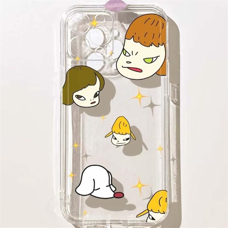 Nara Yoshitomo Case Cover For Samusng Galaxy A55 A54 A35 A23 A24 S24 Ultra S22 S23 Plus S20 S21 FE A33 A52 A53 A52S 5G Cover