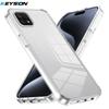 KEYSION Transparent Phone Case for Samsung A22 4G A22 S 5G A12 TPU+PC Anti-slip Clear Shockproof Phone Cover for Galaxy M12 M32