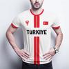 Tricou sport 3D Türkiye respirabil cu uscare rapidă, cu mânecă scurtă