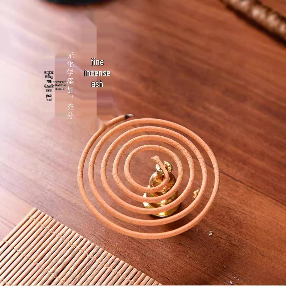 Sandalwood & Mugwort Mosquito Repellent Incense: Harmless, Long-lasting Aroma for Indoor Deodorization & Odor Removal.