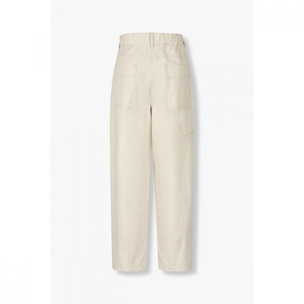 Studio Tomboy Pocket Detail Back Banding Pants  9175231982ar 