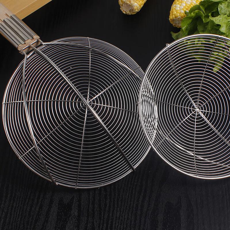 Stainless Steel Wire Mesh Skimmer and Strainer Spoon