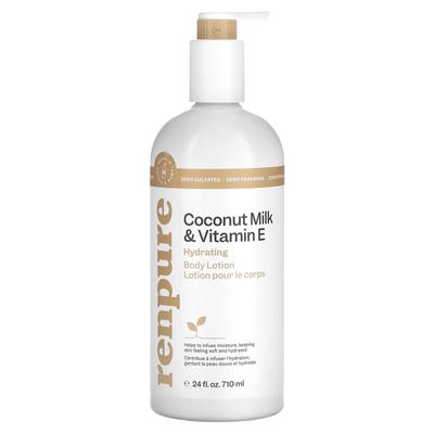 Hydrating Body Lotion, Coconut Milk and Vitamin E, 24 Fl Oz (710 Ml)