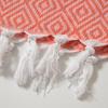 100% Cotton Striped Tassel Beach Towel - 30 Color Options