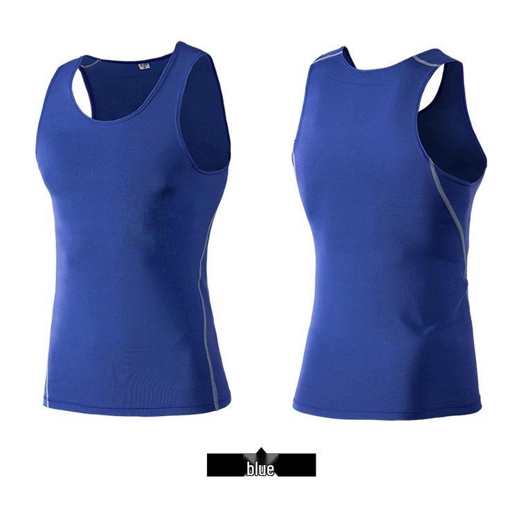 Men's Quick-Dry Sleeveless Training Tank Top for Sports, Basketball, and Running