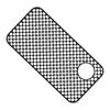 Covorașe antiderapante din silicon pentru chiuveta de bucătărie cu structură cu găuri deschise pentru spălarea vaselor, scurgerea eficientă a apei, previne zgârieturile pe ustensile