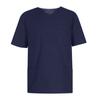 Workwear Men's V-Neck Scrub Tops Mans Clothes Color Tops Short Sleeve