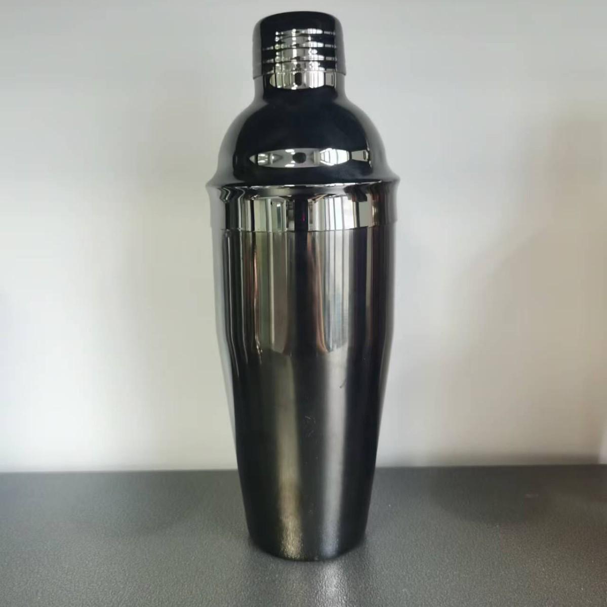 Stainless Steel 550ml Three-Piece Cocktail Shaker Set