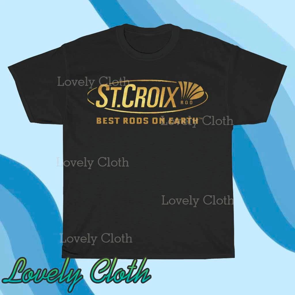 Men s and Women s T-shirts Hot st croix rods fishing XL