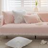 Simple Solid Color Sofa Cushion Four Seasons Cotton Fabric Non-Slip Cotton Cushion Universal Modern Sofa Cover Towel