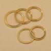 Brass Keychains Gold Color Open Jump Rings Diy Jewelry Making Accessories