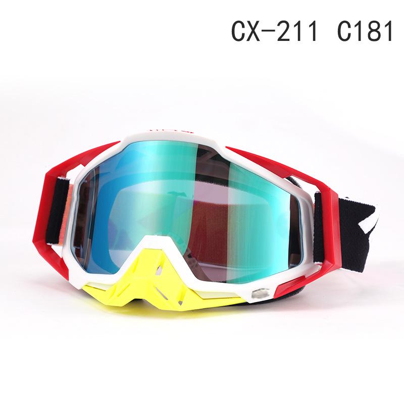 Gafas de Moto y Esquí a Prueba de Viento Transfronterizas: 100% Todoterreno, Equitación al Aire Libre y Protección para Descenso