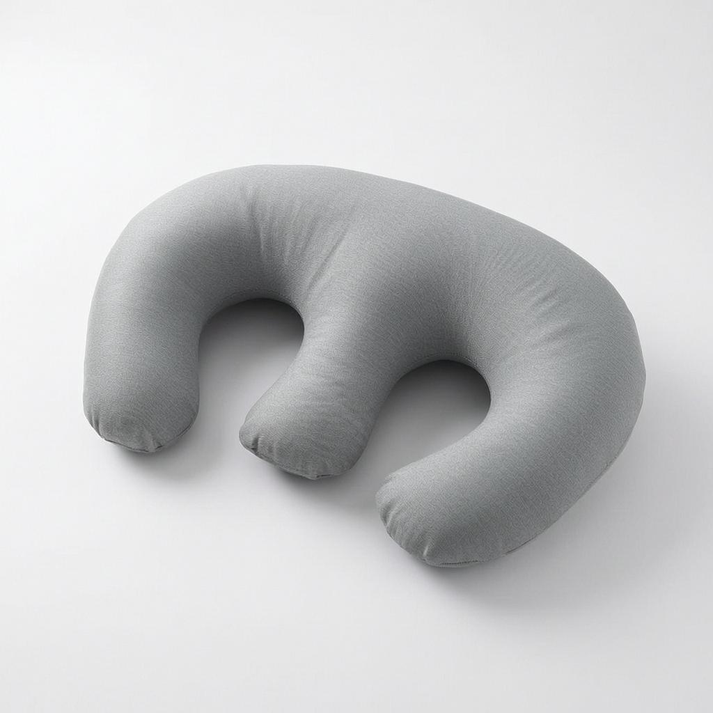 U-Shaped Latex Massage Pillow for Beauty Salon Beds, Face Cradle Cushion with