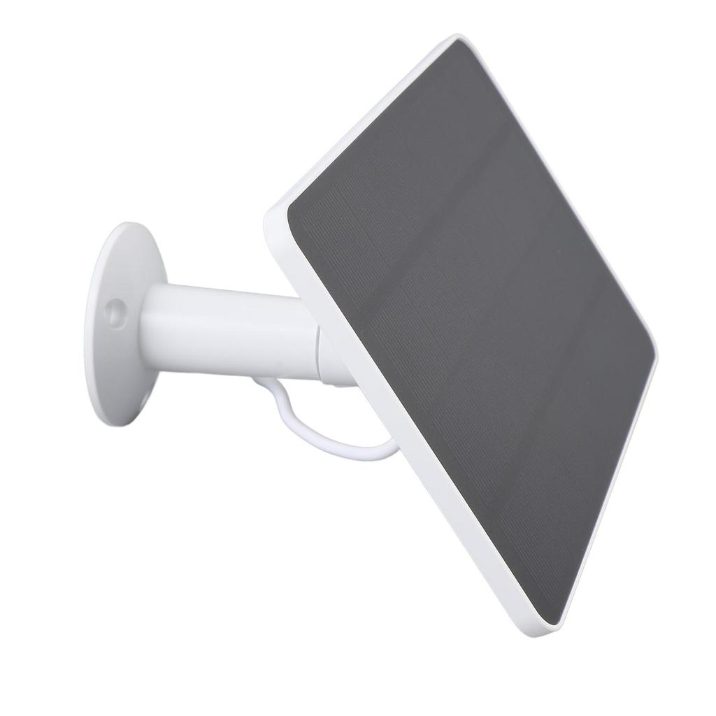 Solar Panel with 9.8ft Charging Cable 10W IP66 Rain Proof Micro USB Type C Wall Mount Solar Panel