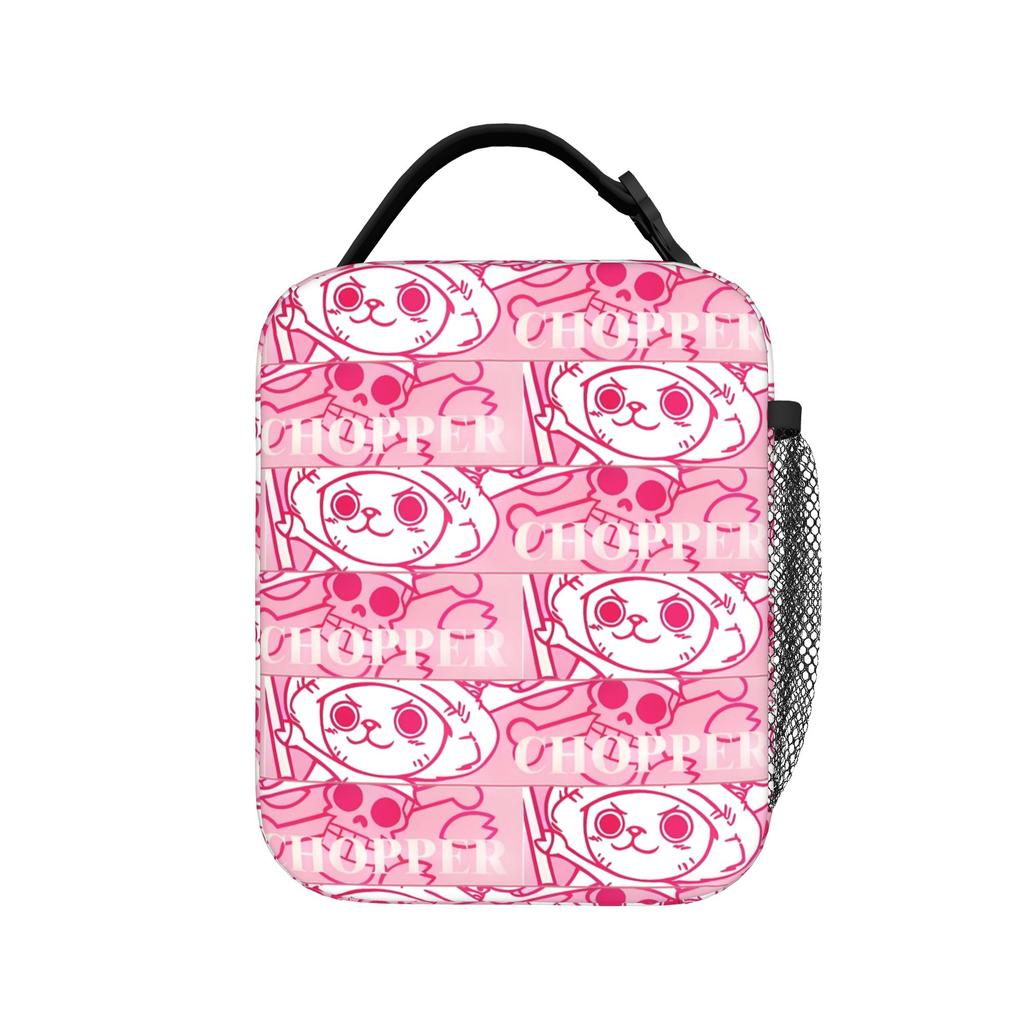 Tony Tony Chopper One Piece Insulated Lunch Bags Lunch Container Thermal Bag Lunch Box Tote School Travel Bento Pouch