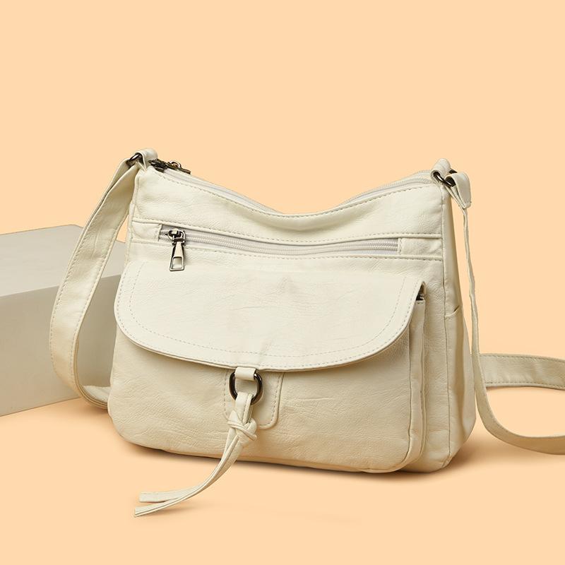 Women's Bag Multi-Pocket Shoulder Bag Lightweight Large Capacity Crossbody Bag