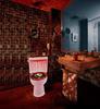 Halloween Home Decoration Horror Toilet Lid Stickers