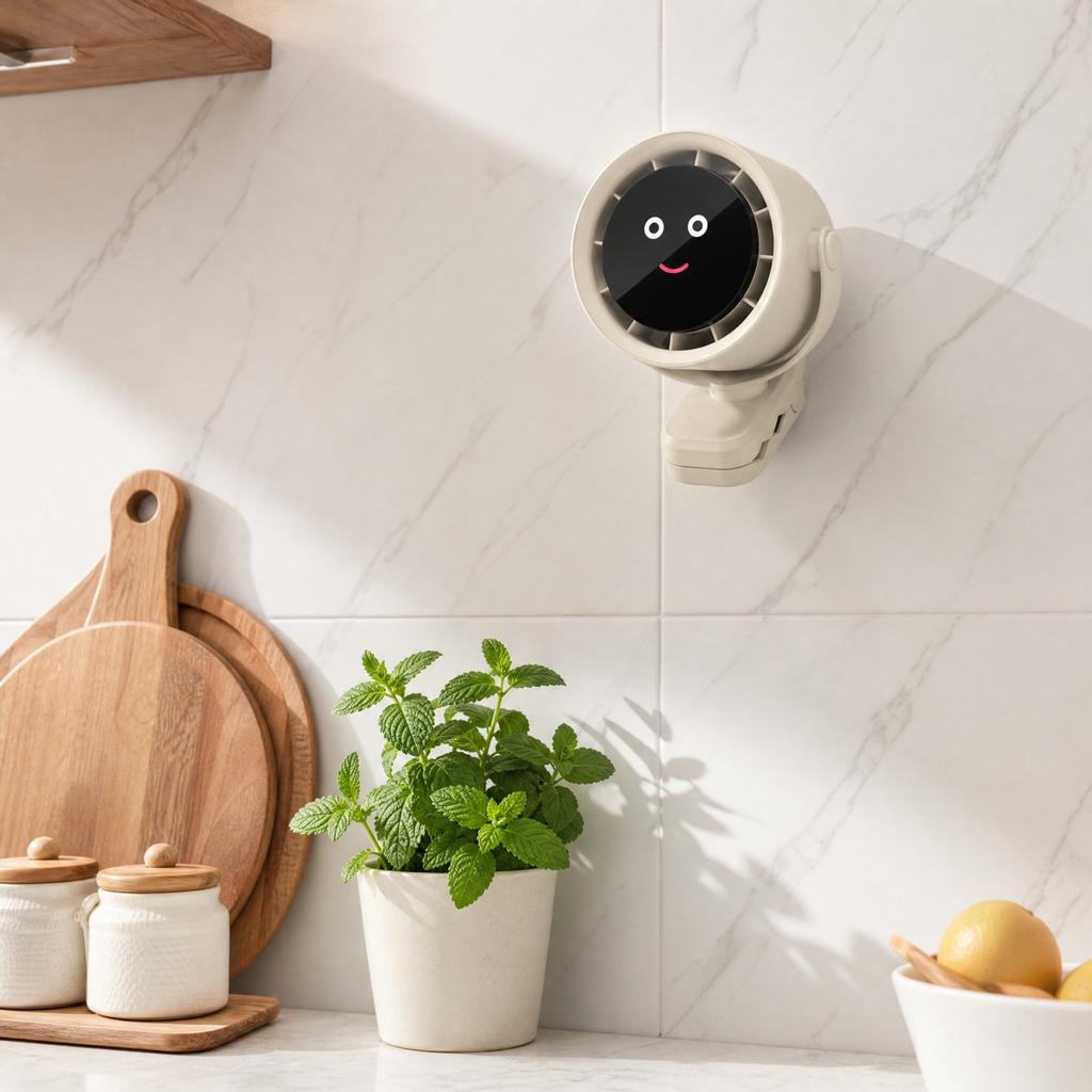 Wall Mount Clip Fan Portable Fan with Clamp for Desk Bedroom