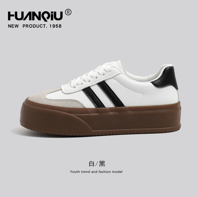 Global German training shoes women's spring new shoes versatile casual canvas shoes niche retro sports board