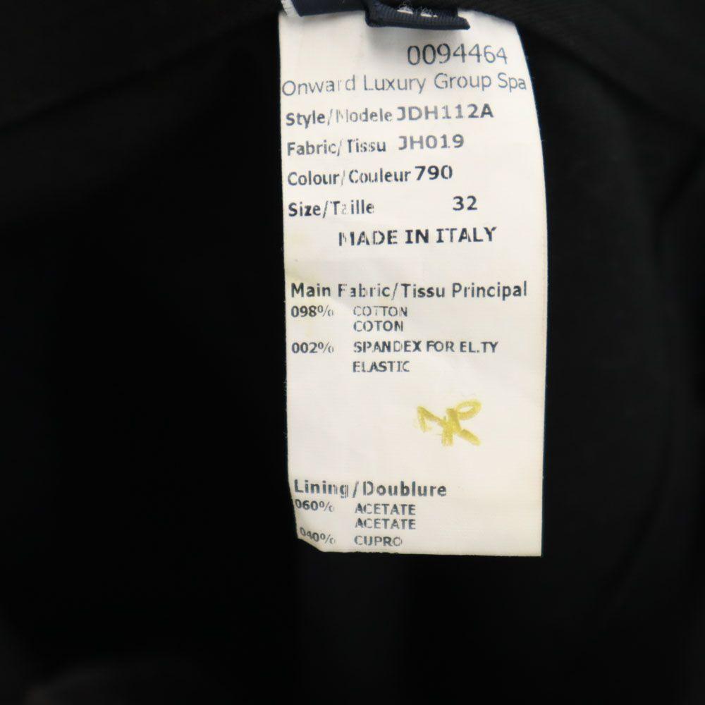 JIL SANDER made in Italy Mimole length stretch skirt 32 black NAVY Women Used