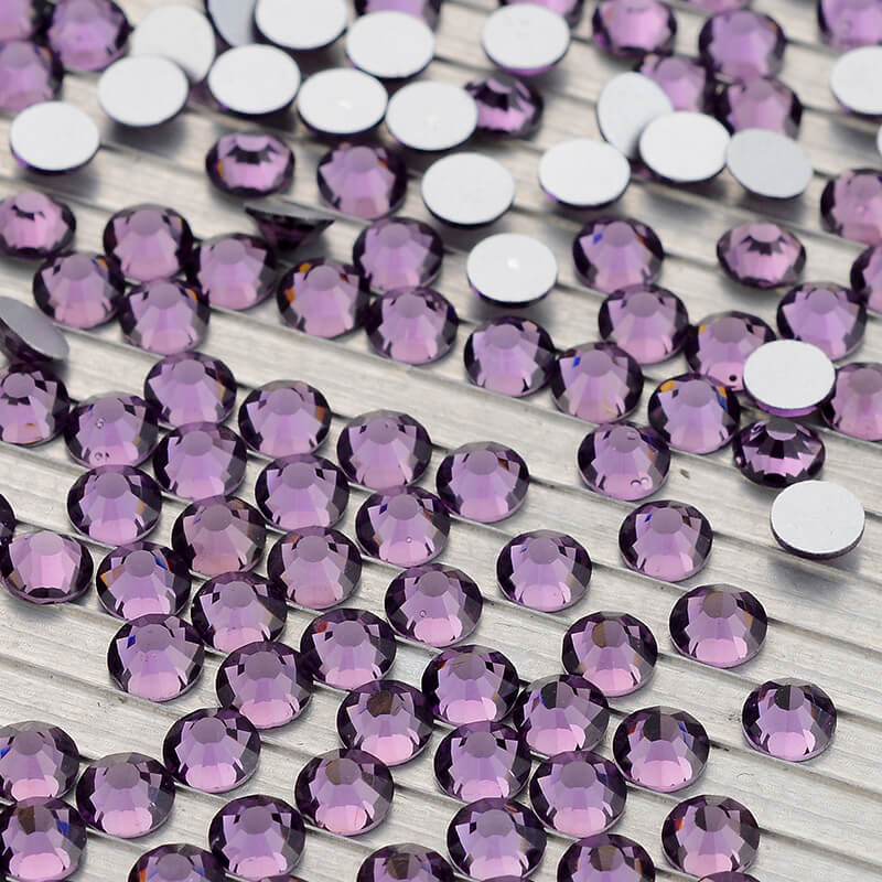 High Quality Non Hotfix Rhinestone Diamond Strass Flatback Glass Crystal Rhinestones Bulk for Cloth DIY Crafts