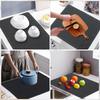 Silicone Stove Mat With Water Drainage For Kitchen Countertop Protection