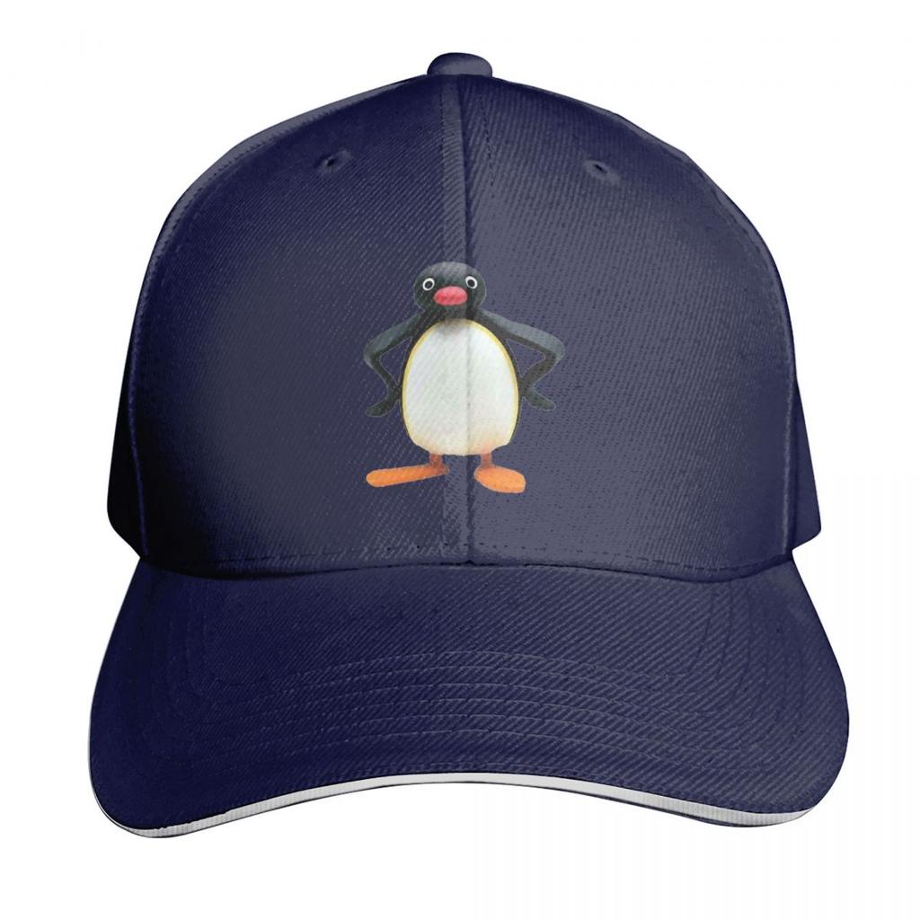 Pingu Noot Noot Logo Angery Pingu Cap Fashion Casual Baseball Caps Adjustable Hat Hip Hop Summer Unisex Baseball Hats