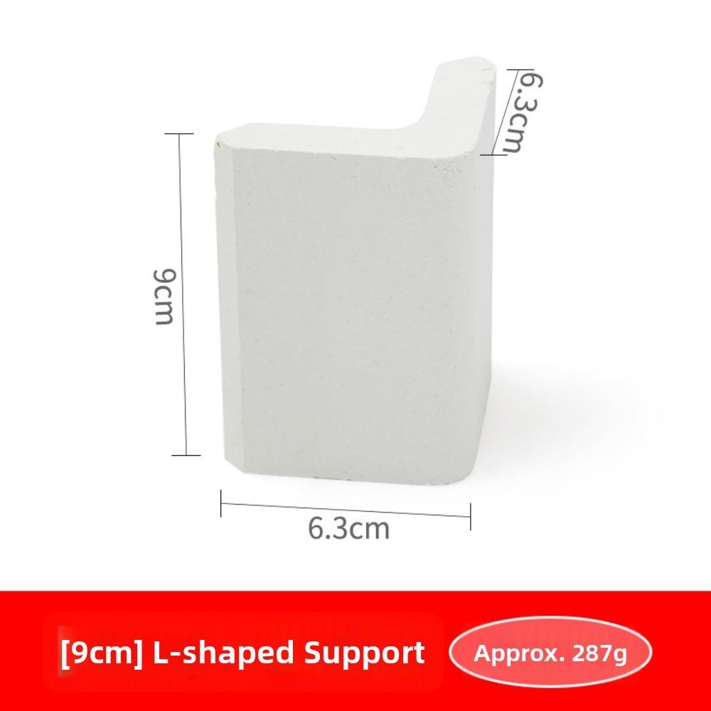 3/6/9cm Ceramic Kiln Tools L-shaped Pillar High Temperature Resistance Electric Kiln Shed Plate Kiln Furniture Pottery Making