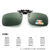 Rimless Flip Up Clip on Sunglasses Men Women Polarized Driving Fishing Cycling Night Vision Glasses Clip on Eyeglasses