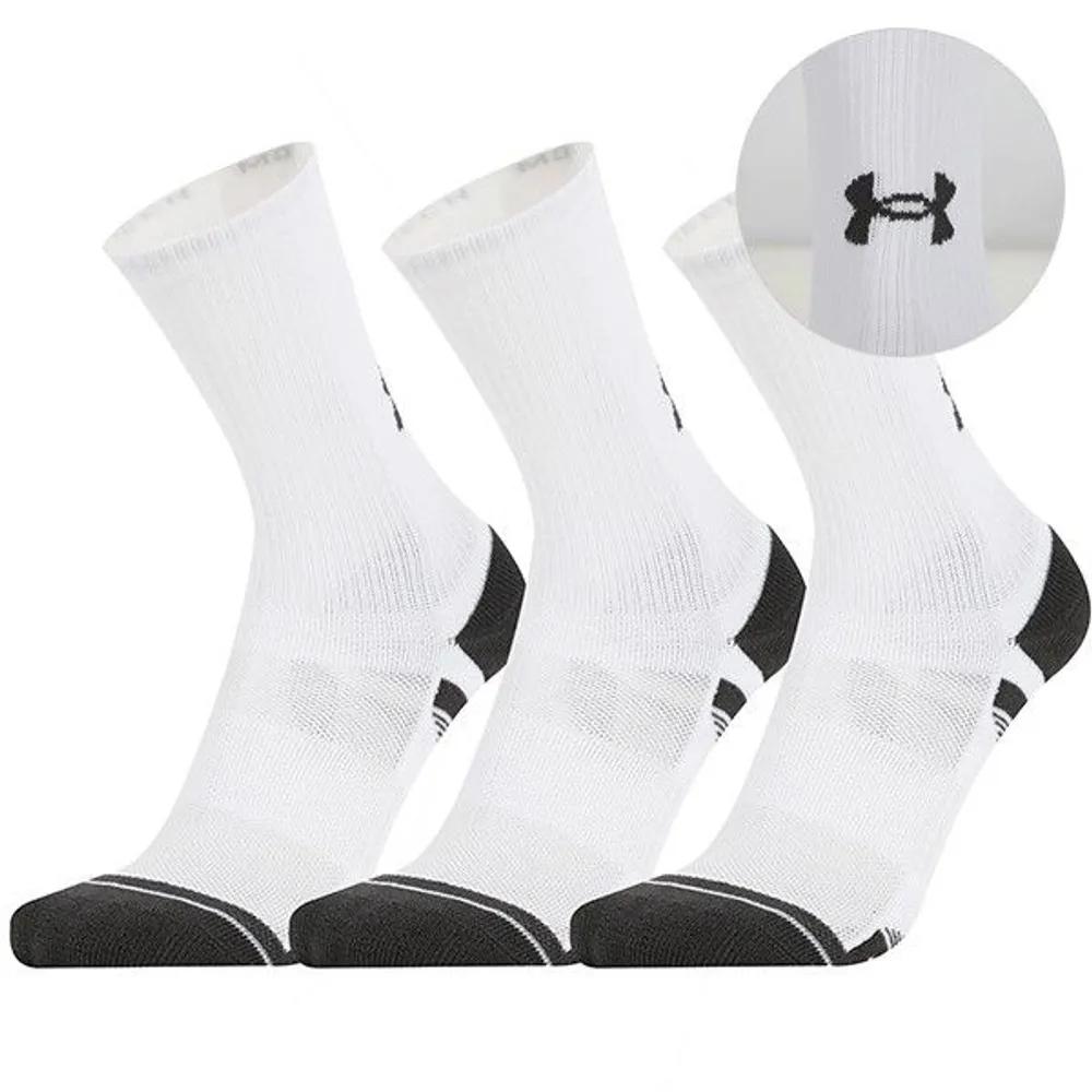 Under Armour 1379512-100 Носки с амортизацией UA Performance Tech Crew 3 пары 1379512-100