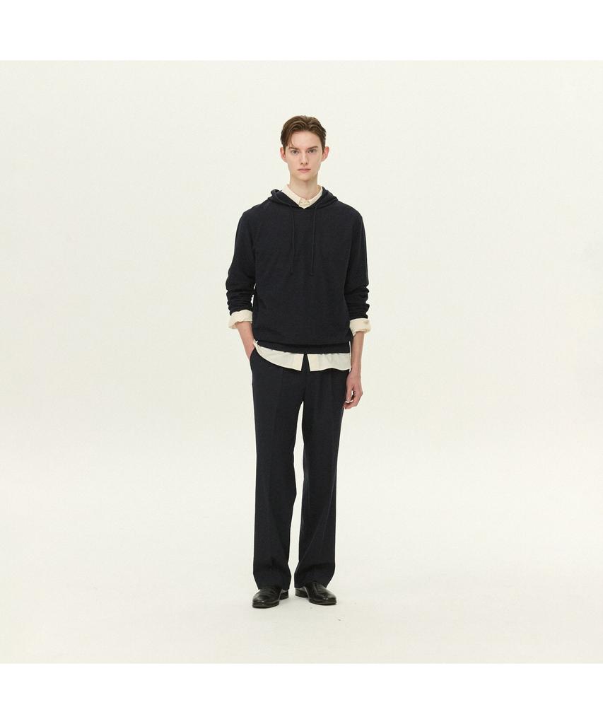 Kaembeulijimembeoseu Movere Hooded Long Sleeve Sweater - Navy Mcwas26701Nav