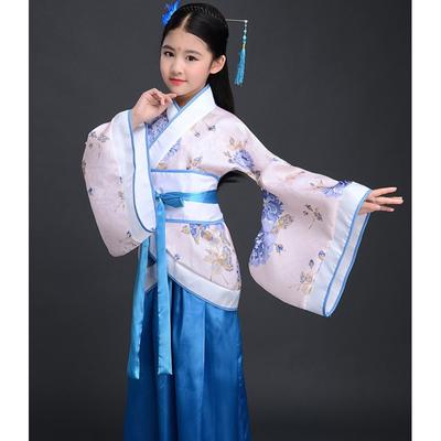 Girls New Year Dresses Costumes Ethnic Dancewear Traditional Cheongsam Tops Party Dresses