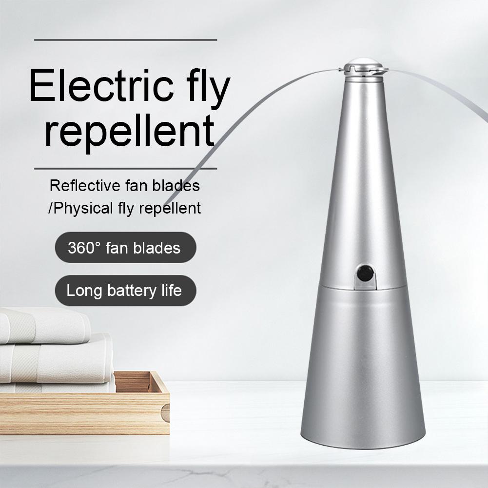 Fly Fans for Tables Battery Powered Food Fan Fly Spinner Portable Outdoor Picnic Fan for Picnic Party Restaurant Kitchen & BBQ