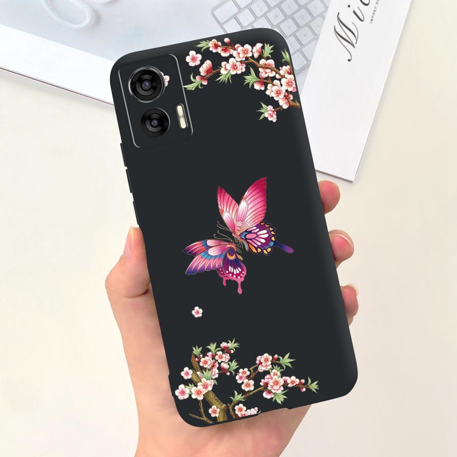 Phone Case for Motorola Edge 30 Neo Edge30 30Neo Cover Capas Cartoon Girly Fashion Pattern Design Covers Soft Silicone Bumper