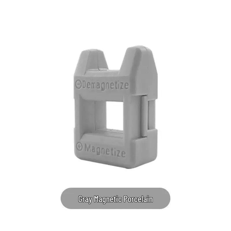 Magnetic Phillips & Flathead Screwdriver Bits with Quick Magnetizer/Demagnetizer.