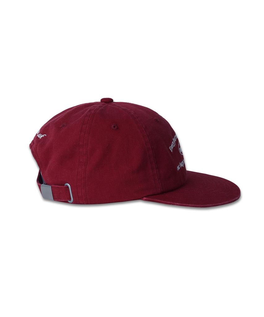 Michikoleondeonkosino Washed Cotton Camp Cap Brick Red