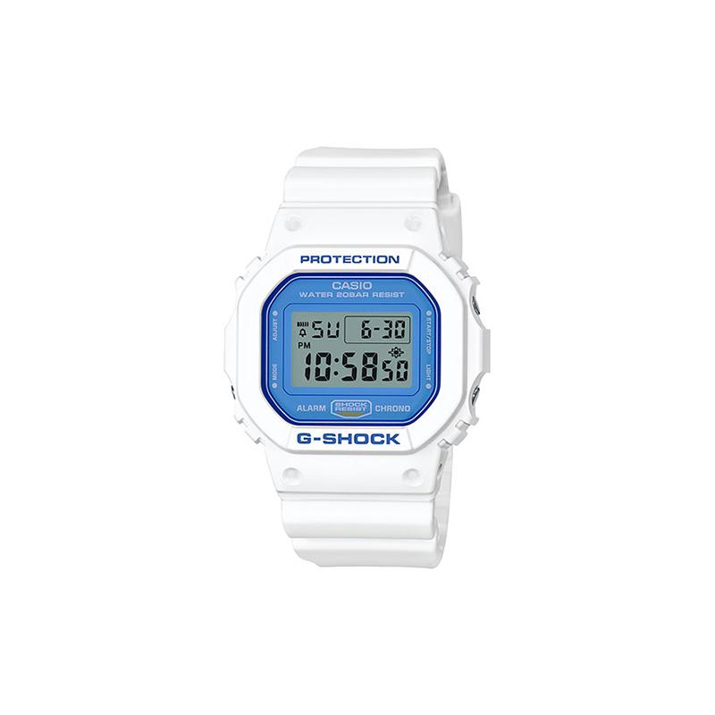 

Casio G-SHOCK Classic Series Fashion Street Small Square Watch Quartz Movement Japanese and Korean Watch Men s Watch Blue Dial DW-5600WB-7 синий