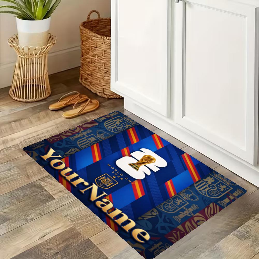 Galatasaray1 Customize Your Name Kitchen Floor Mat Nonslip Carpet Doormat Suitable For Living Room Kitchen And Bathroom Home Decor