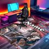 Custom Name Personalized Genshin Impact Print Carpet, Versatile Home Decor Rug, for Playroom, Apartment, Balcony, Entryway, Hallway Gift